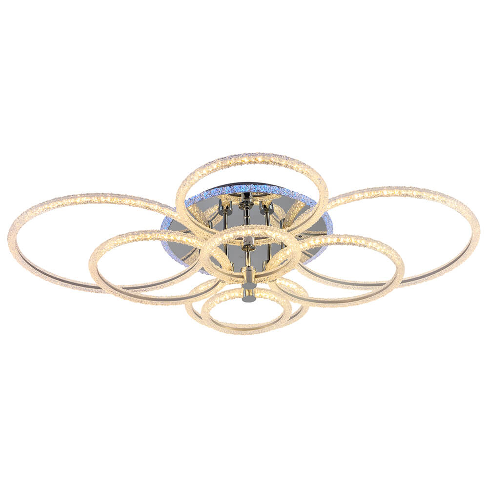 

Потолочная светодиодная люстра Profit Light 8024/8 CHR, Хром, 8024/8 CHR ()