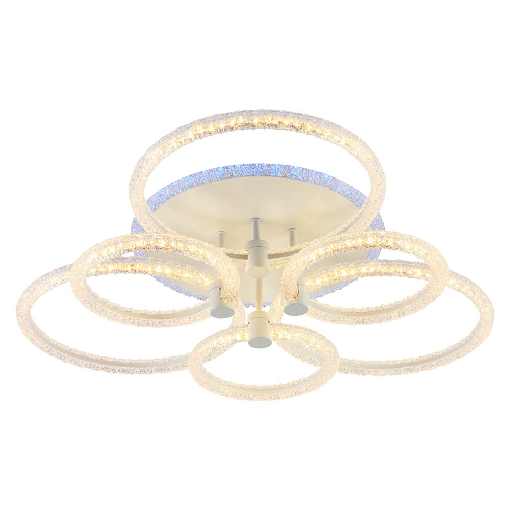 

Потолочная светодиодная люстра Profit Light 8024/3+3 WHT, Белый, 8024/3+3 WHT ()