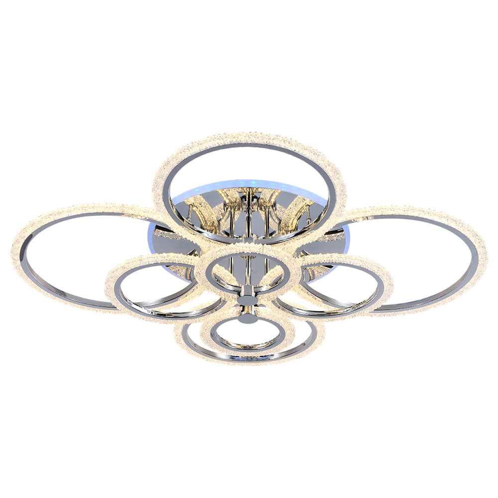 

Потолочная светодиодная люстра Profit Light 8003/8 CHR, Хром, 8003/8 CHR ()