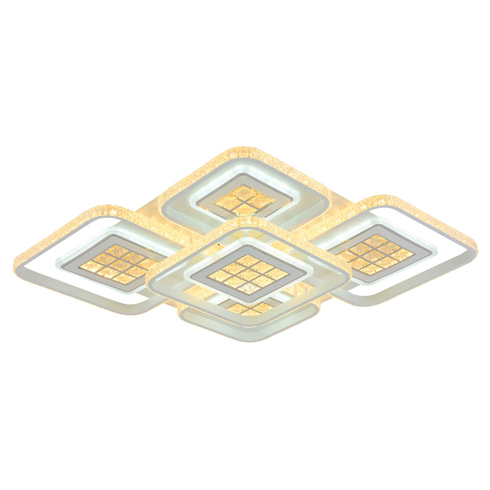 

Потолочная светодиодная люстра Profit Light 8051/4+1 WHT A, Белый, 8051/4+1 WHT A
