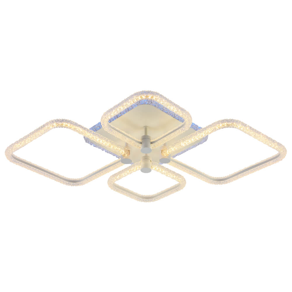 

Потолочная светодиодная люстра Profit Light 8049/2+2 WHT, Белый, 8049/2+2 WHT ()
