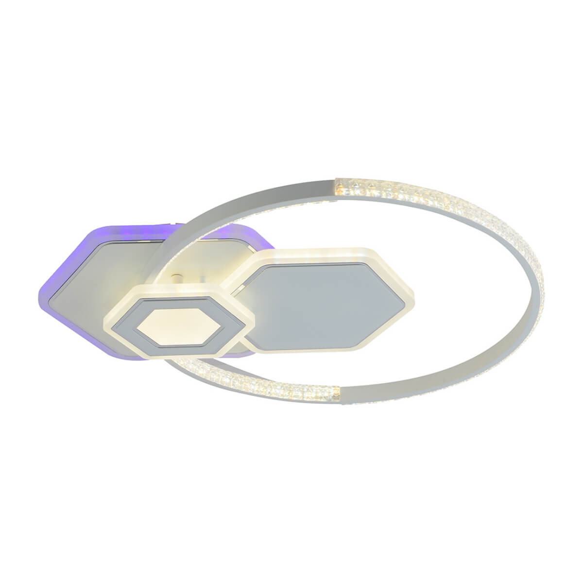 

Потолочная светодиодная люстра Profit Light 8295 WHT, Белый, 8295 WHT ()