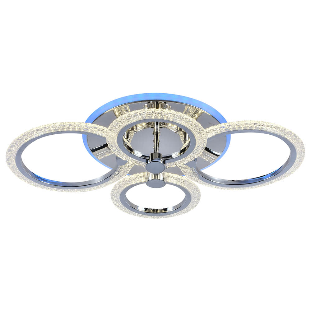

Потолочная светодиодная люстра Profit Light 8003/4 CHR, Хром, 8003/4 CHR ()