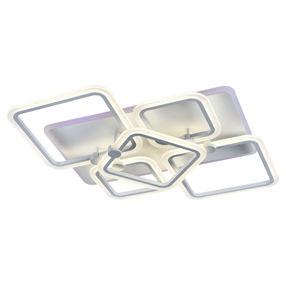 

Потолочная светодиодная люстра Profit Light 8001/4+1 WHT, Белый, 8001/4+1 WHT ()