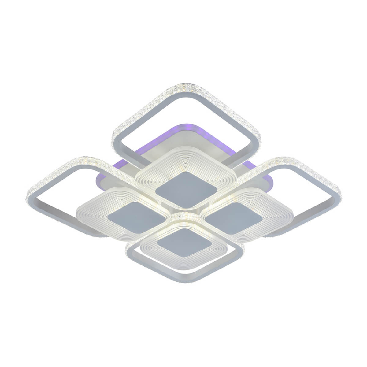

Потолочная светодиодная люстра Profit Light 5886/4+4B WHT, Белый, 5886/4+4B WHT ()