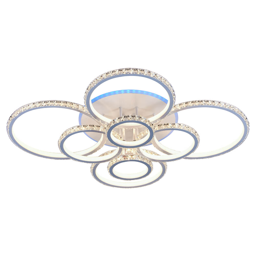 

Потолочная светодиодная люстра Profit Light 8052/8 WHT, Белый, 8052/8 WHT ()