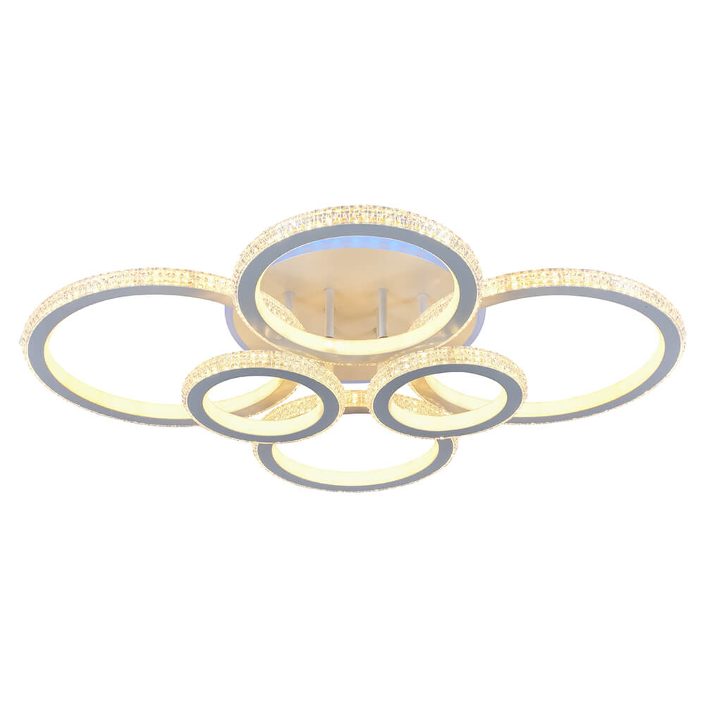 

Потолочная светодиодная люстра Profit Light 8017/6 WHT, Белый, 8017/6 WHT