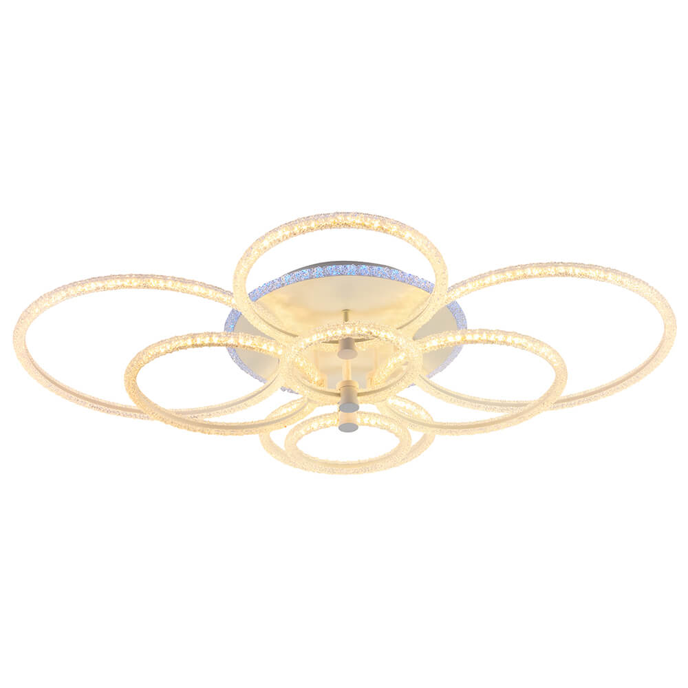 

Потолочная светодиодная люстра Profit Light 8024/8 WHT, Белый, 8024/8 WHT ()