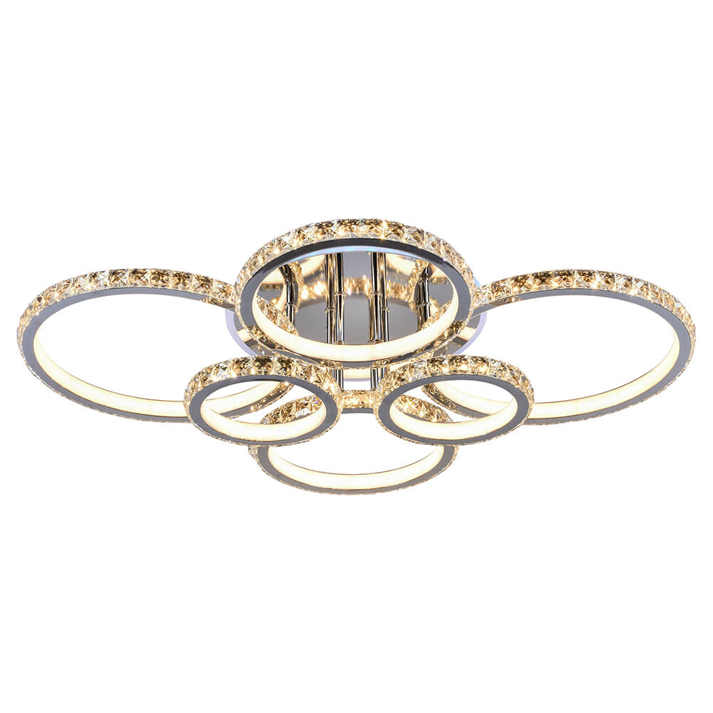 

Потолочная светодиодная люстра Profit Light 8052/6 CHR, Хром, 8052/6 CHR ()