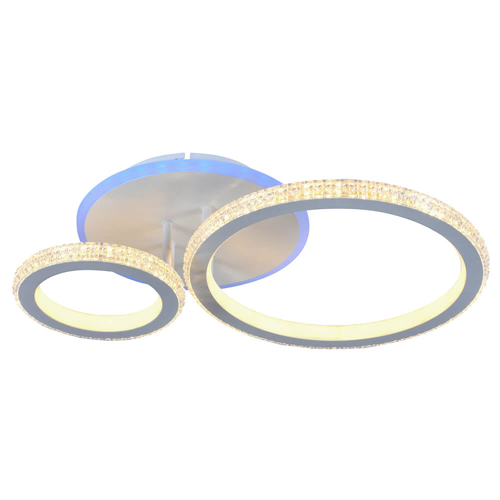 

Потолочная светодиодная люстра Profit Light 8017/2 WHT, Белый, 8017/2 WHT