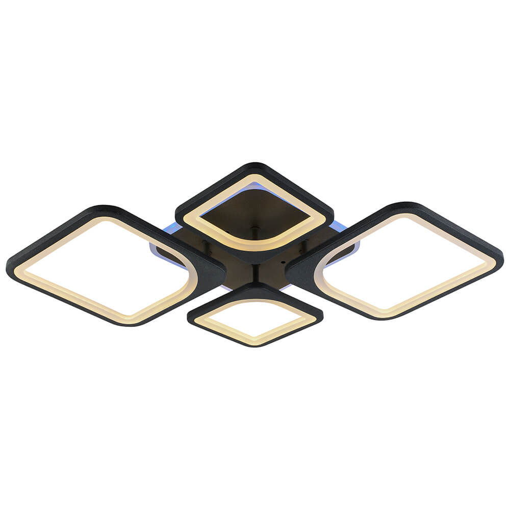 

Потолочная светодиодная люстра Profit Light 8057/2+2 GRP, Графит, 8057/2+2 GRP ()