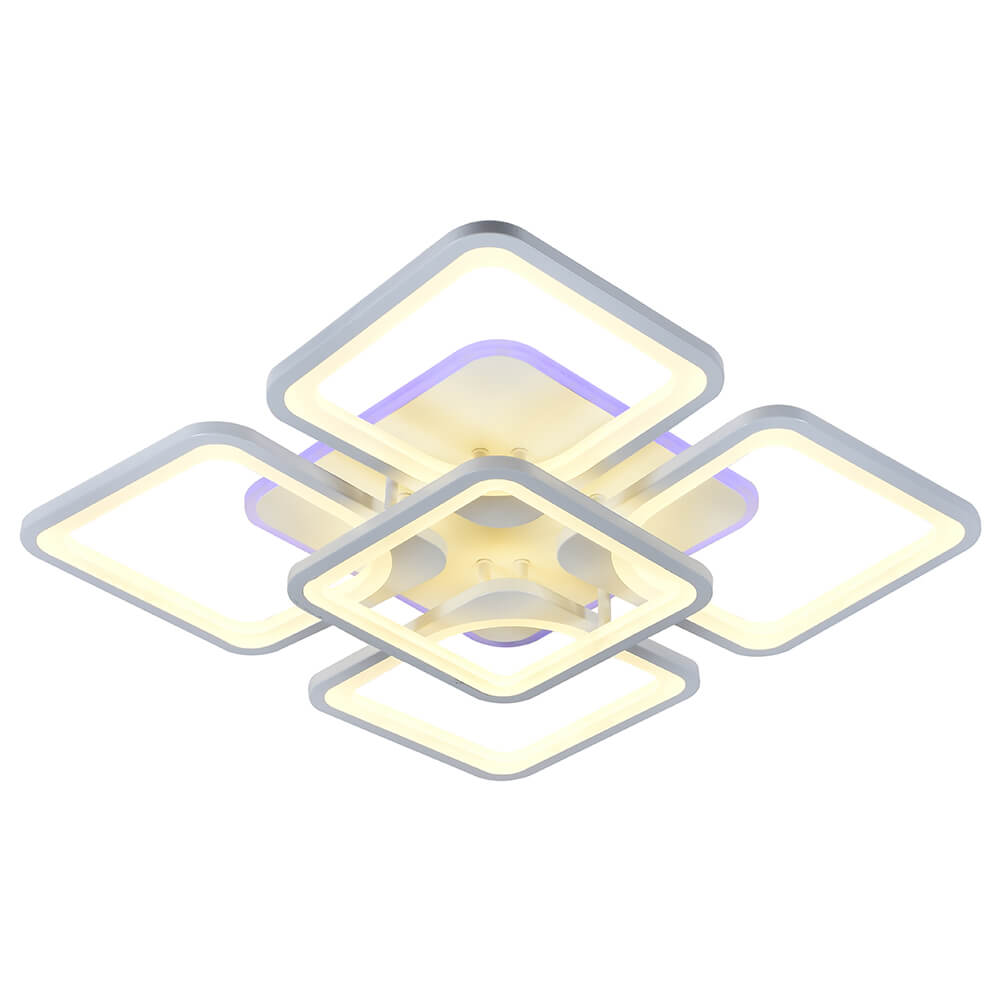 

Потолочная светодиодная люстра Profit Light 8057/4+1 WHT, Белый, 8057/4+1 WHT ()