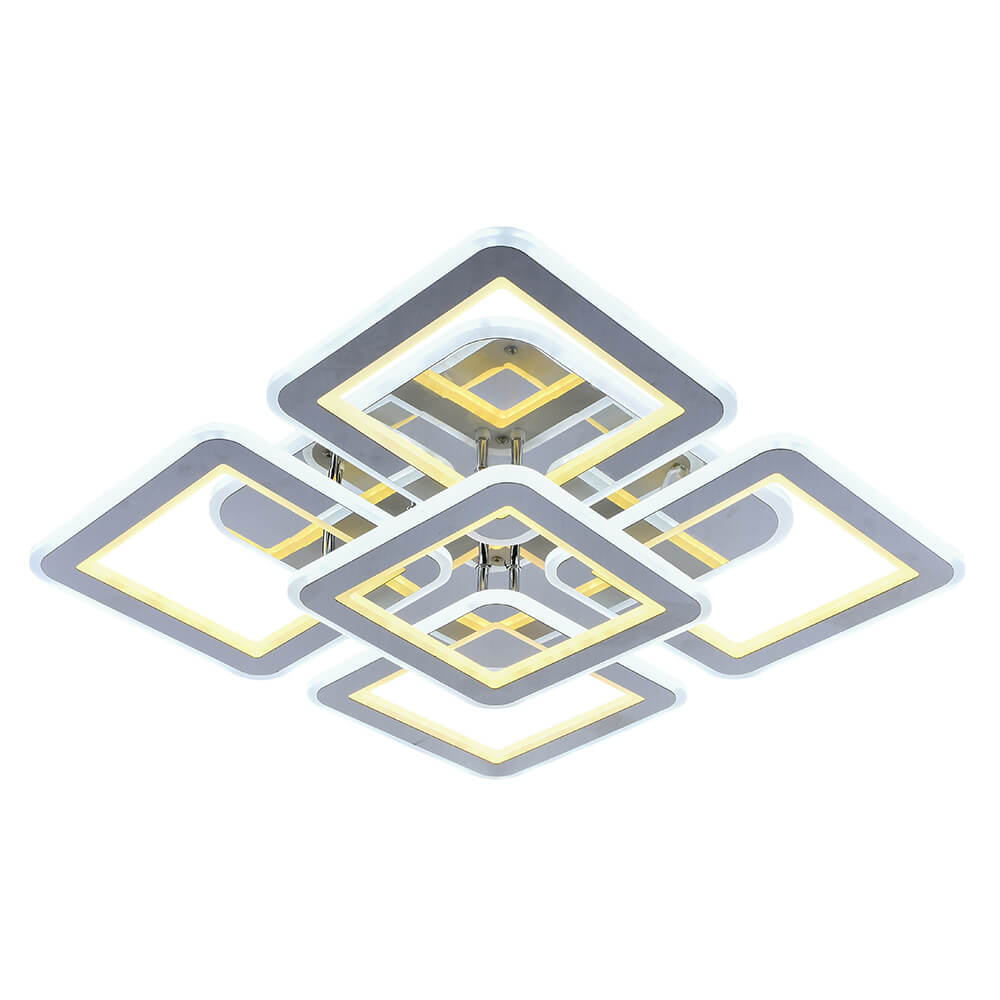 

Потолочная светодиодная люстра Profit Light 8009/4+1 CHR, Хром, 8009/4+1 CHR