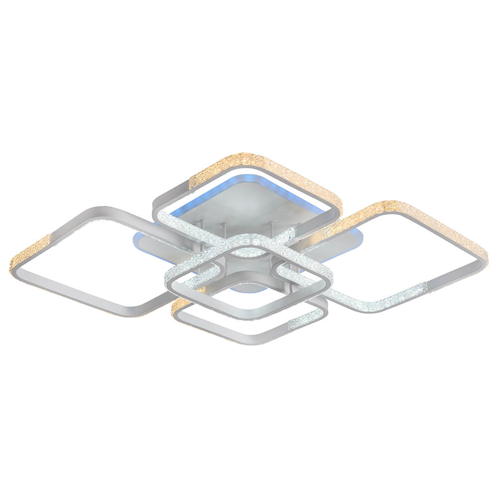 

Потолочная светодиодная люстра Profit Light 8026/4+1 WHT B, Белый, 8026/4+1 WHT B ()