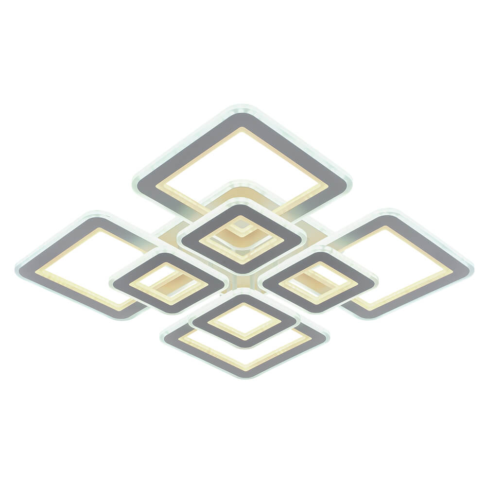 

Потолочная светодиодная люстра Profit Light 8009/4+4 WHT B, Белый, 8009/4+4 WHT B