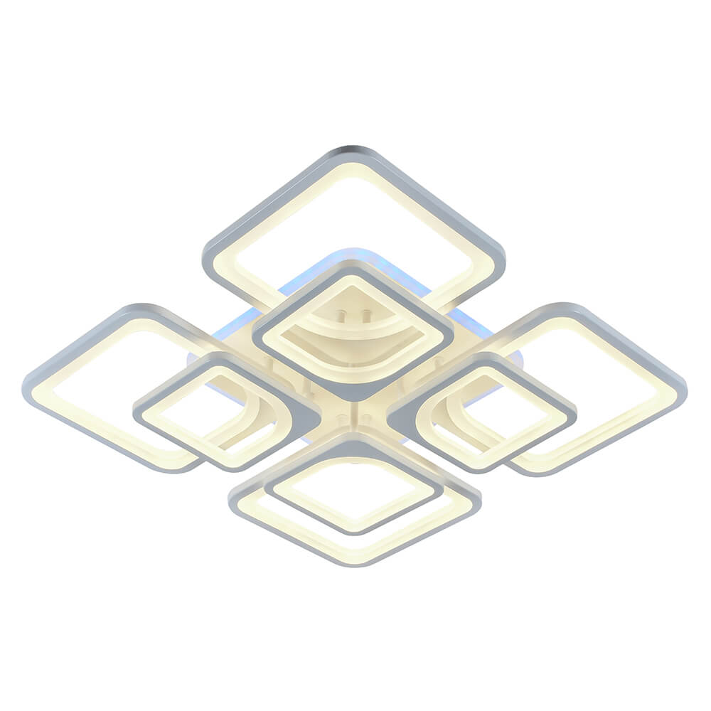 

Потолочная светодиодная люстра Profit Light 8057/4+4 WHT, Белый, 8057/4+4 WHT ()