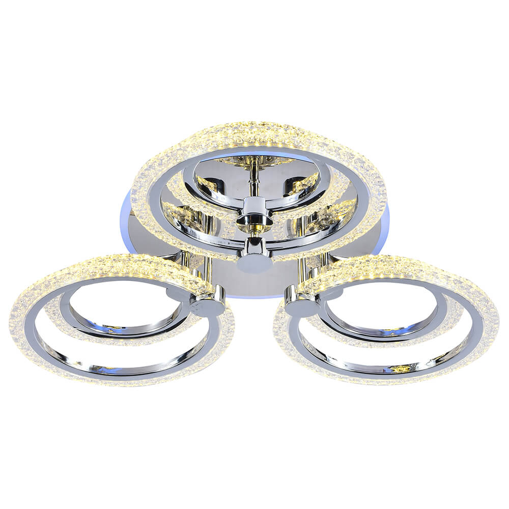 

Потолочная светодиодная люстра Profit Light 8003/3+3 CHR, Хром, 8003/3+3 CHR ()