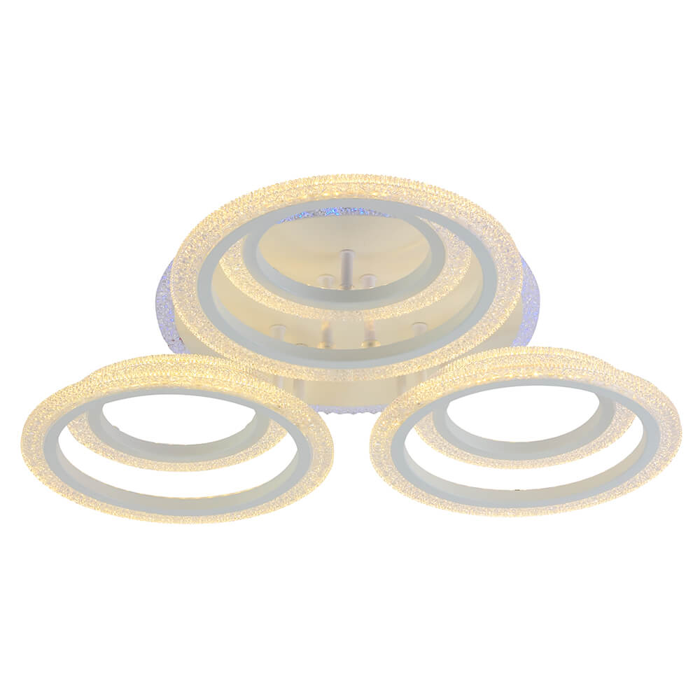 

Потолочная светодиодная люстра Profit Light 8086/3+3 WHT B, Белый, 8086/3+3 WHT B ()