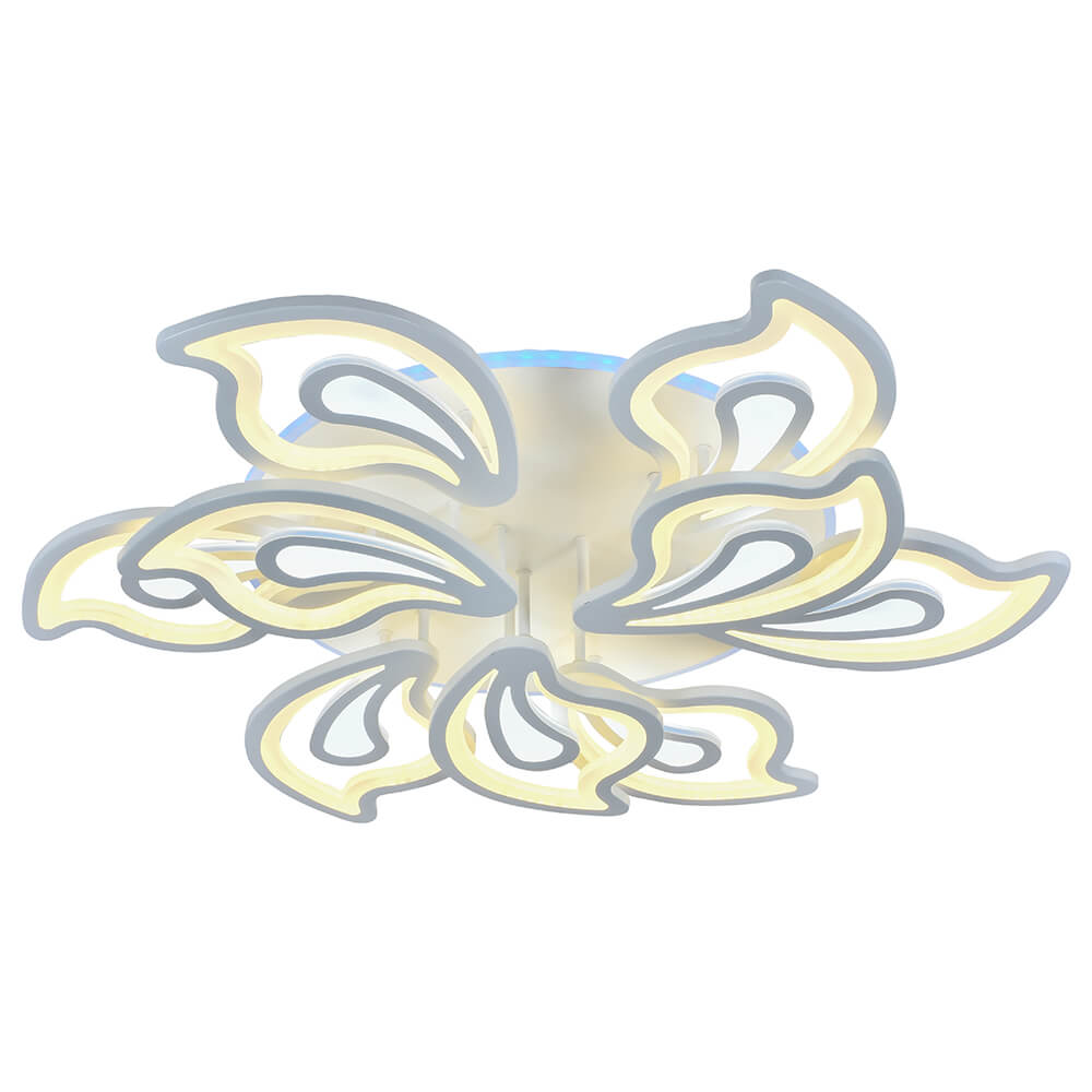 

Потолочная светодиодная люстра Profit Light 8073/6+3 WHT, Белый, 8073/6+3 WHT ()
