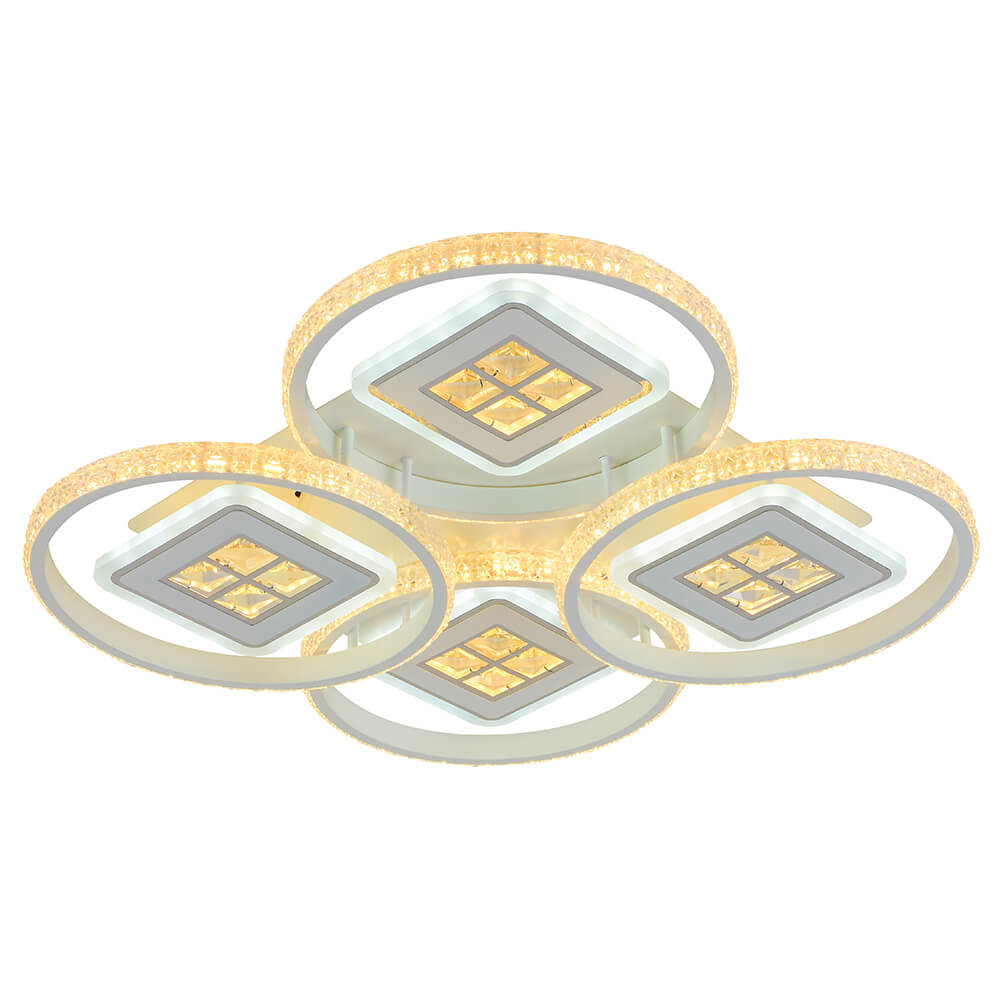 

Потолочная светодиодная люстра Profit Light 8053/4 WHT, Белый, 8053/4 WHT
