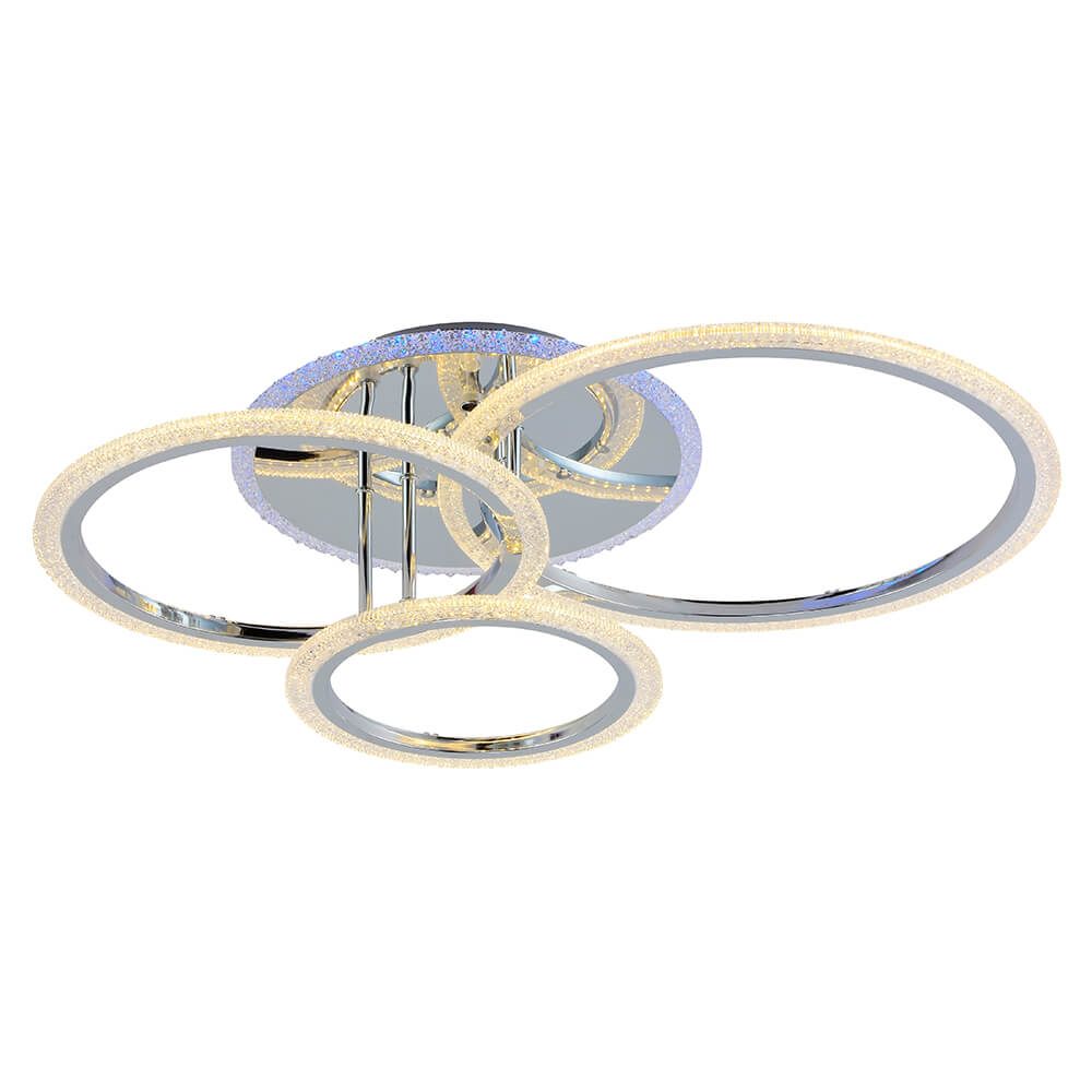 

Потолочная светодиодная люстра Profit Light 8086/3 CHR, Хром, 8086/3 CHR ()