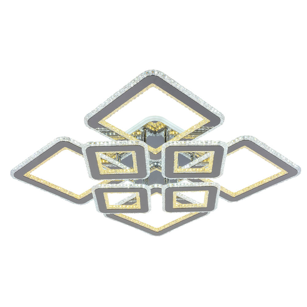 

Потолочная светодиодная люстра Profit Light 8041/4+4 CHR A, Хром, 8041/4+4 CHR A