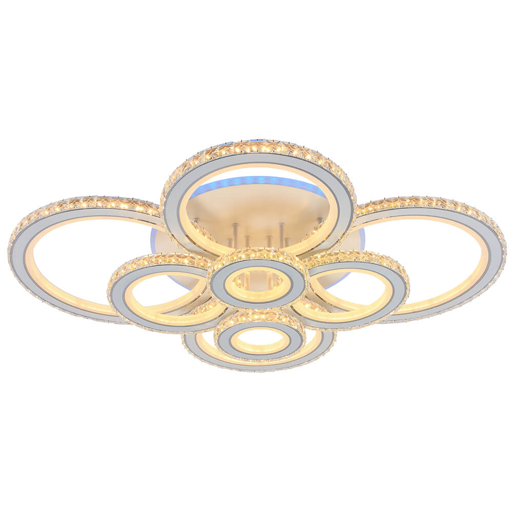 

Потолочная светодиодная люстра Profit Light 8061/8 WHT, Белый, 8061/8 WHT ()