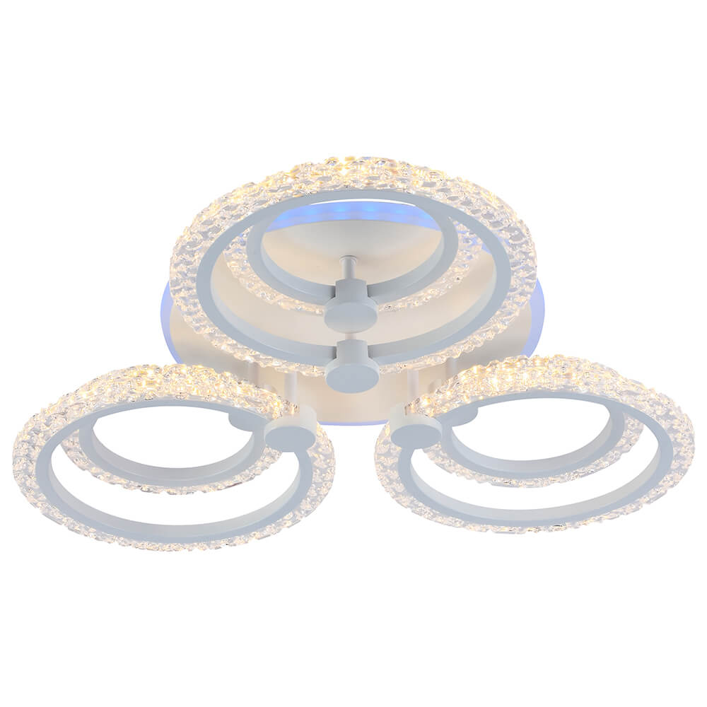 

Потолочная светодиодная люстра Profit Light 8027/3+3 WHT B, Белый, 8027/3+3 WHT B ()