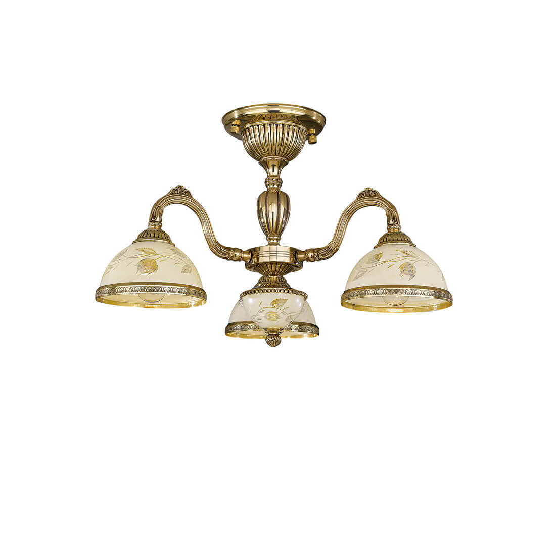 

Люстра Reccagni Angelo, Белый, PL 6328/3 verde 6308