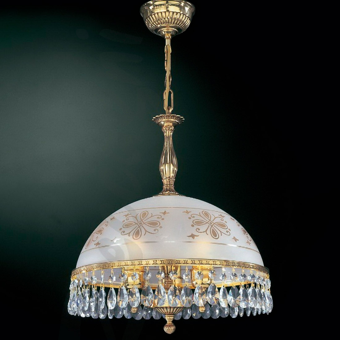 

Подвесная люстра Reccagni Angelo L.6100/38, Белый, L.6100/38 silver 6100