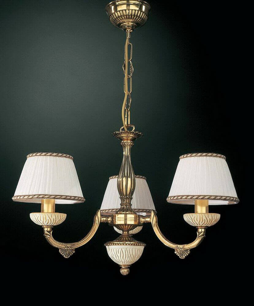 

Подвесная люстра Reccagni Angelo L.5500/3, Белый, L.5500/3 silver 5500