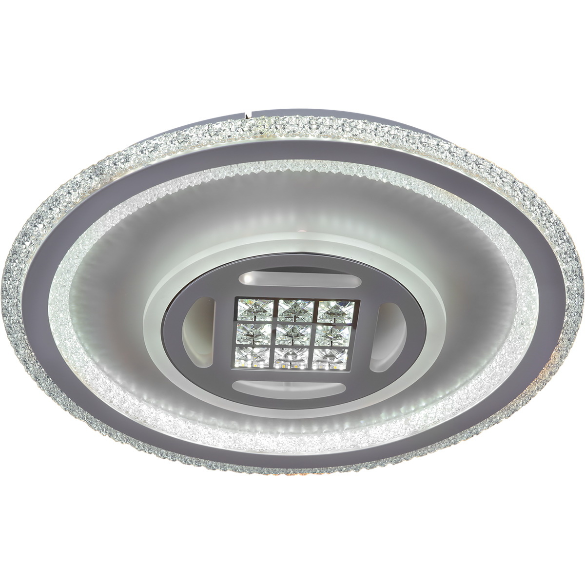 

Потолочная светодиодная люстра Reluce 07155-0.3-500 WH, Белый, 07155-0.3-500 WH