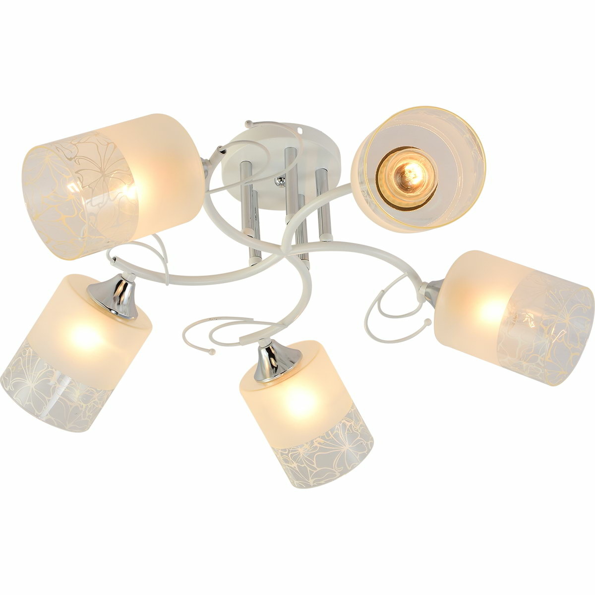 

Потолочная люстра Reluce 11314-0.3-05 WH+CR, Белый, 11314-0.3-05 WH+CR