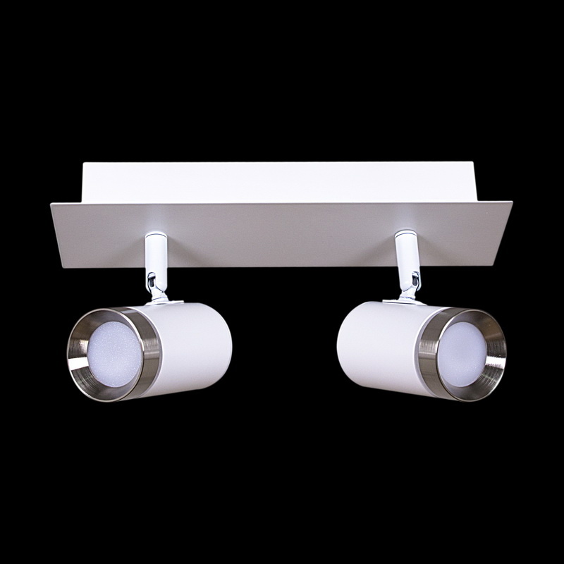 

Спот Reluce 84281-9.5-002RT LED2*5W WT+SN, Белый, 84281-9.5-002RT LED2*5W WT+SN