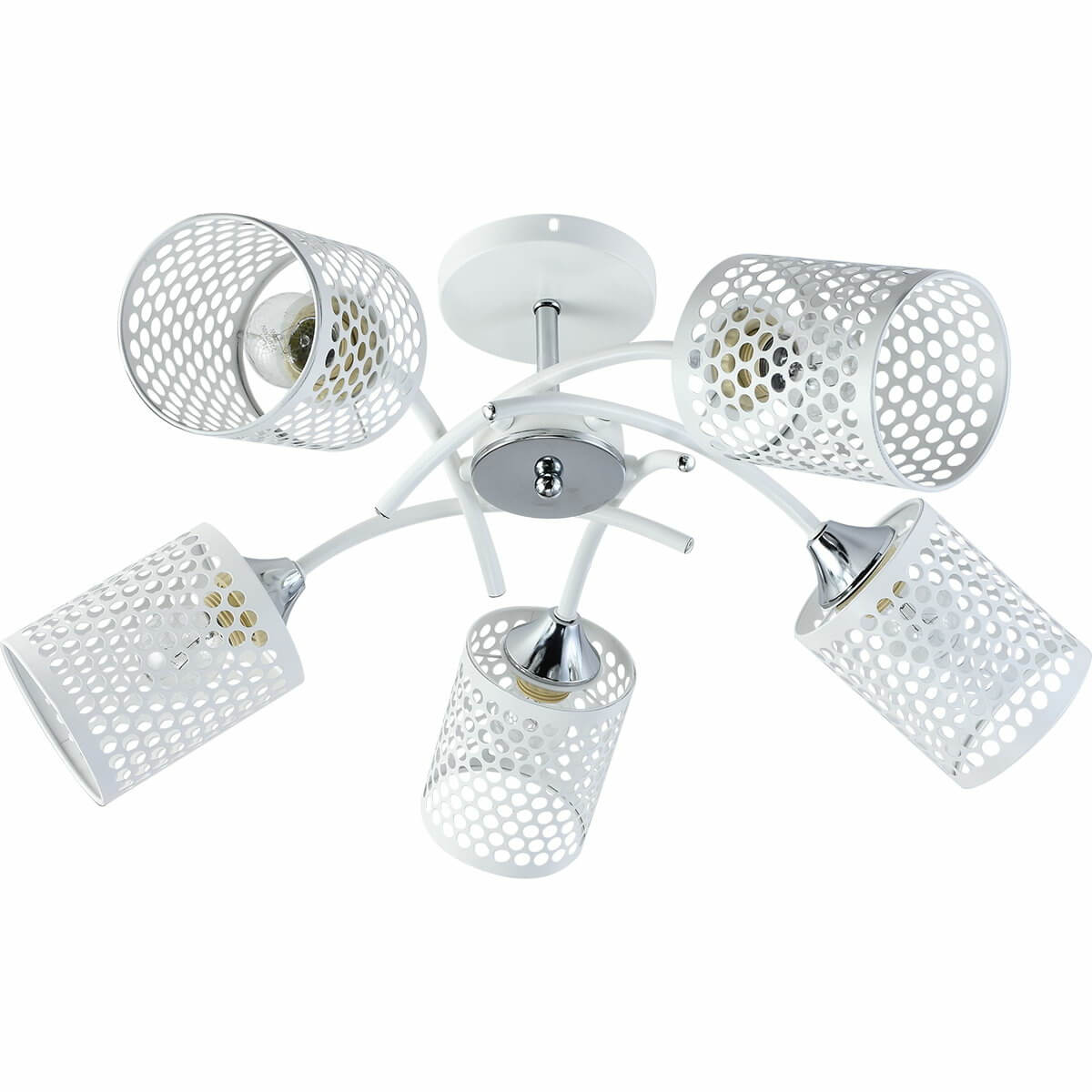 

Потолочная люстра Reluce 01332-0.3-05 WH+CR, Белый, 01332-0.3-05 WH+CR