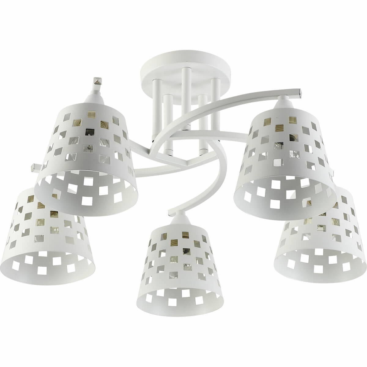 

Потолочная люстра Reluce 01384-0.3-05 WH+CR, Белый, 01384-0.3-05 WH+CR