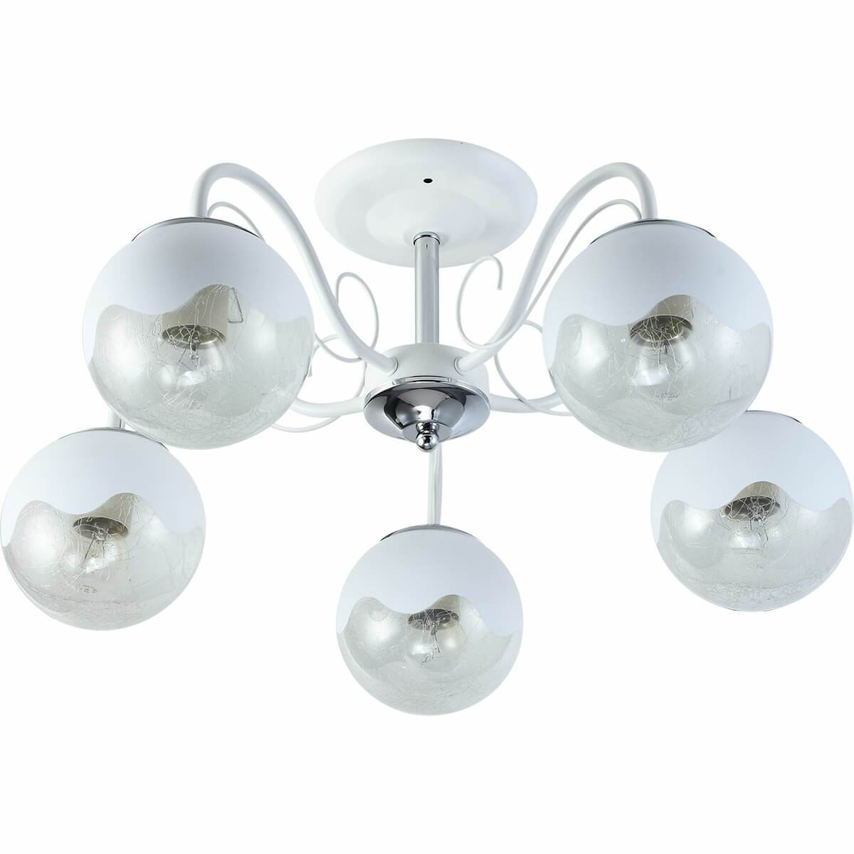 

Потолочная люстра Reluce 01326-0.3-05 WH+CR, Белый, 01326-0.3-05 WH+CR