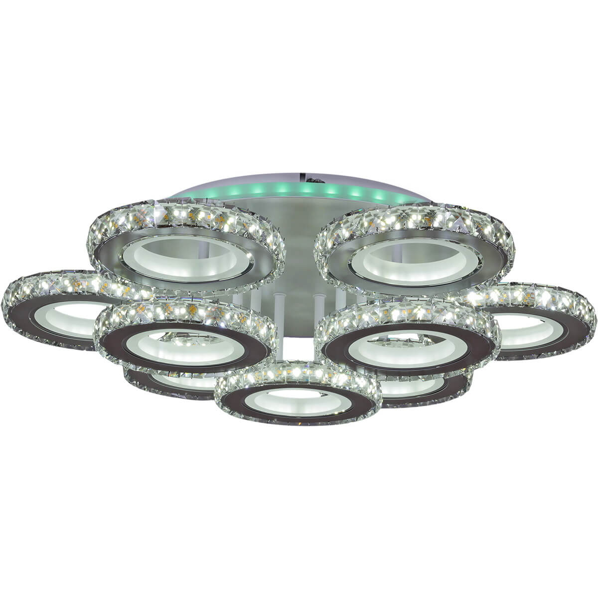 

Потолочная светодиодная люстра Reluce 03900-0.3-6+3A WH+CR (RGB), Белый, 03900-0.3-6+3A WH+CR (RGB)