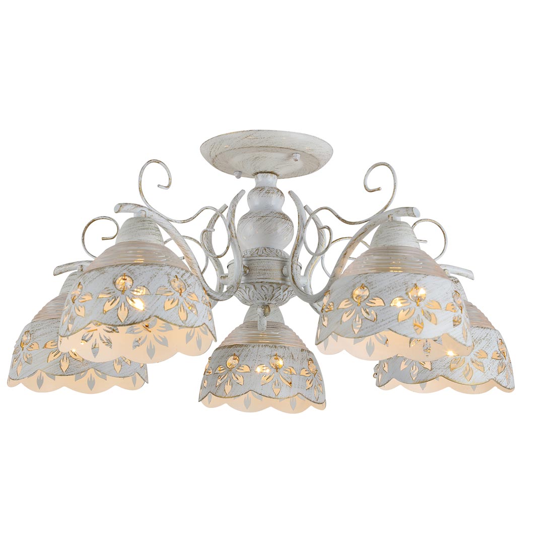 

Потолочная люстра Ritter Ravenna 52513 4, Белый, 52513 4 Ravenna