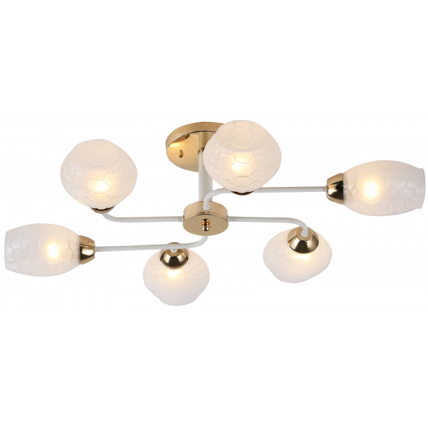 

Потолочная люстра Rivoli Sabre 3128-306 Б0054862, Золотой, 3128-306 Sabre