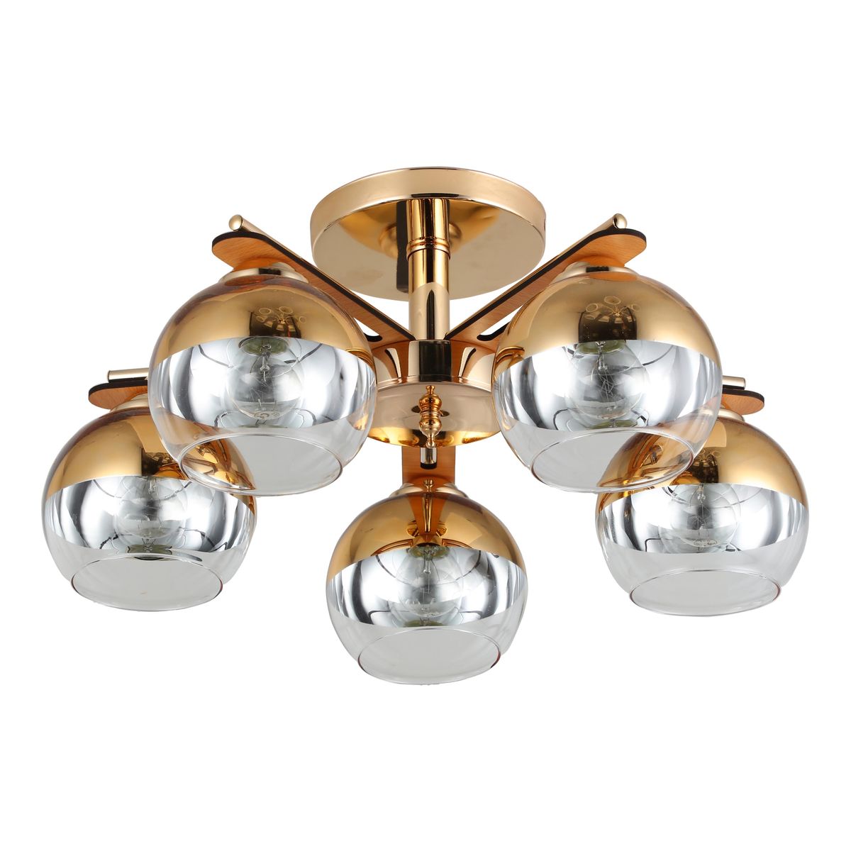 

Потолочная люстра Rivoli Zella 9064-305 Б0048219, Золотой, 9064-305 Zella