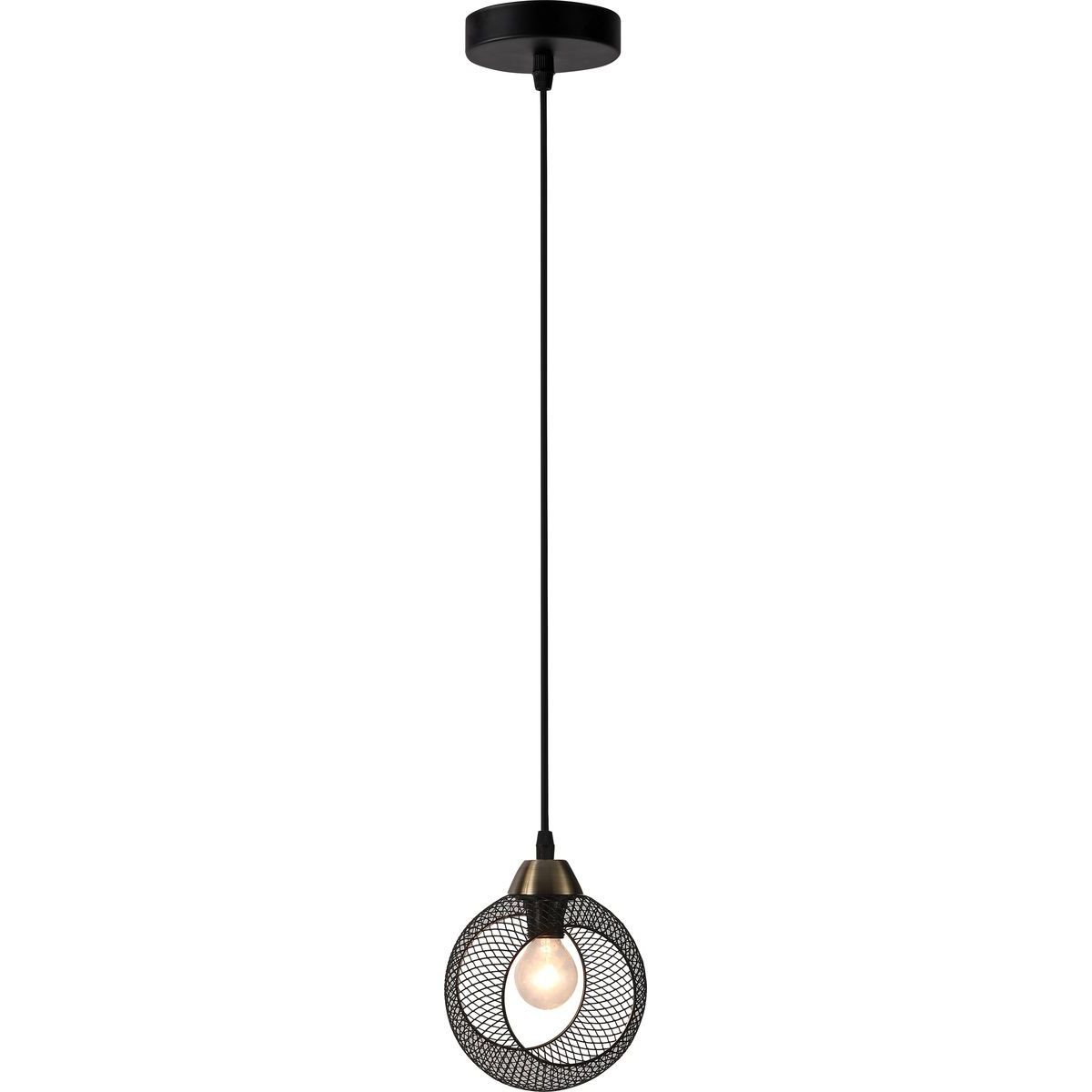 

Подвесной светильник Rivoli Lilia 9121-201 Б0054906, Черный, 9121-201 Lilia