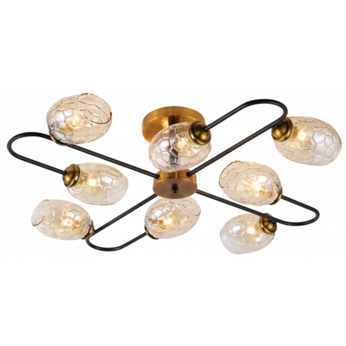 

Потолочная люстра Rivoli Moonless 3126-308 Б0054857, Бронза, 3126-308 Moonless
