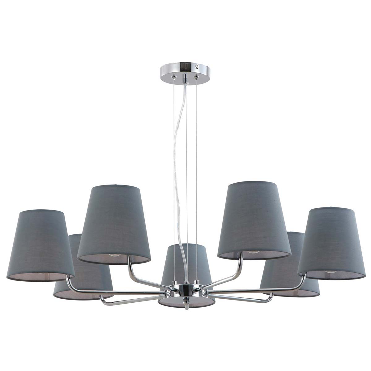 

Подвесная люстра Rivoli Evie 2087-307 Б0055640, Хром, 2087-307 Evie
