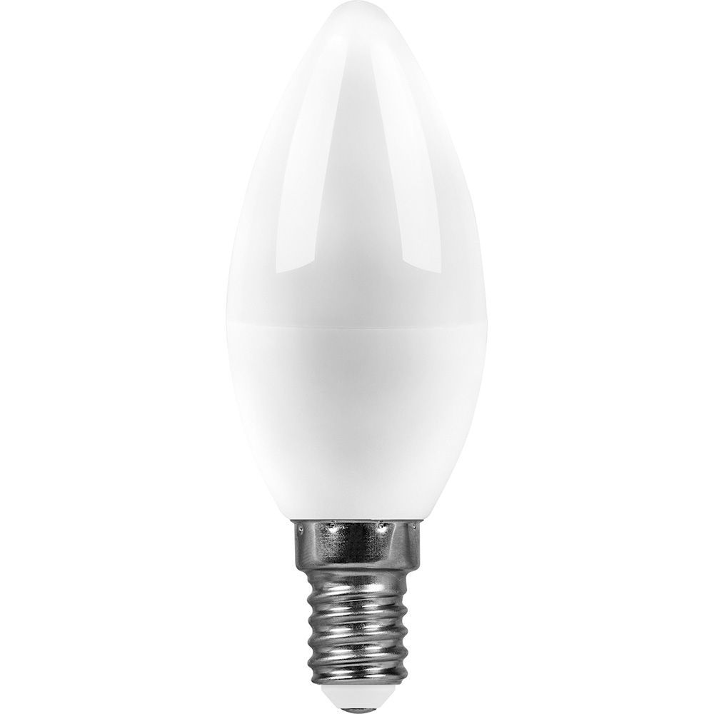 

Лампа светодиодная Saffit E14 13W 6400K матовая SBC3713 55172, Белый, 55172 SBC3713