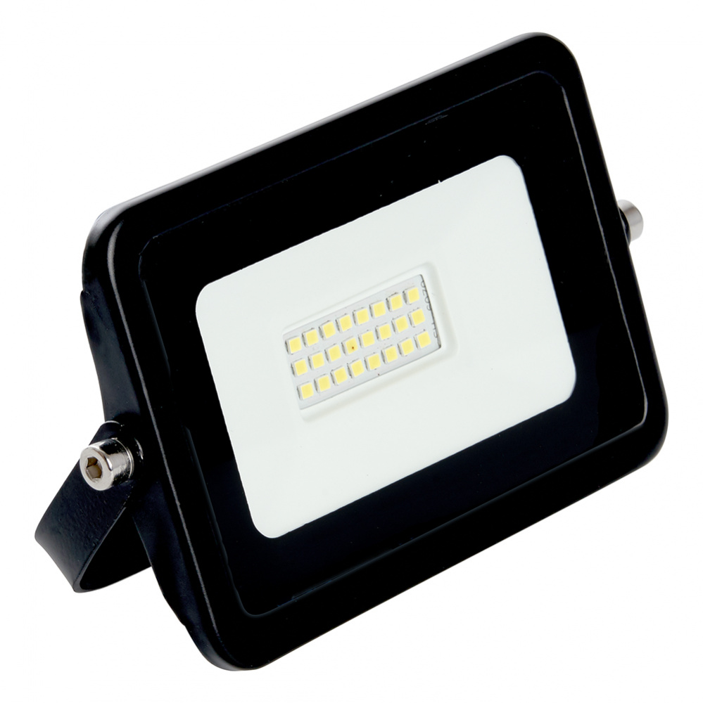 

Светодиодный прожектор Saffit SFL50-20 20W 6400K 55178, Черный, 55178 SFL50