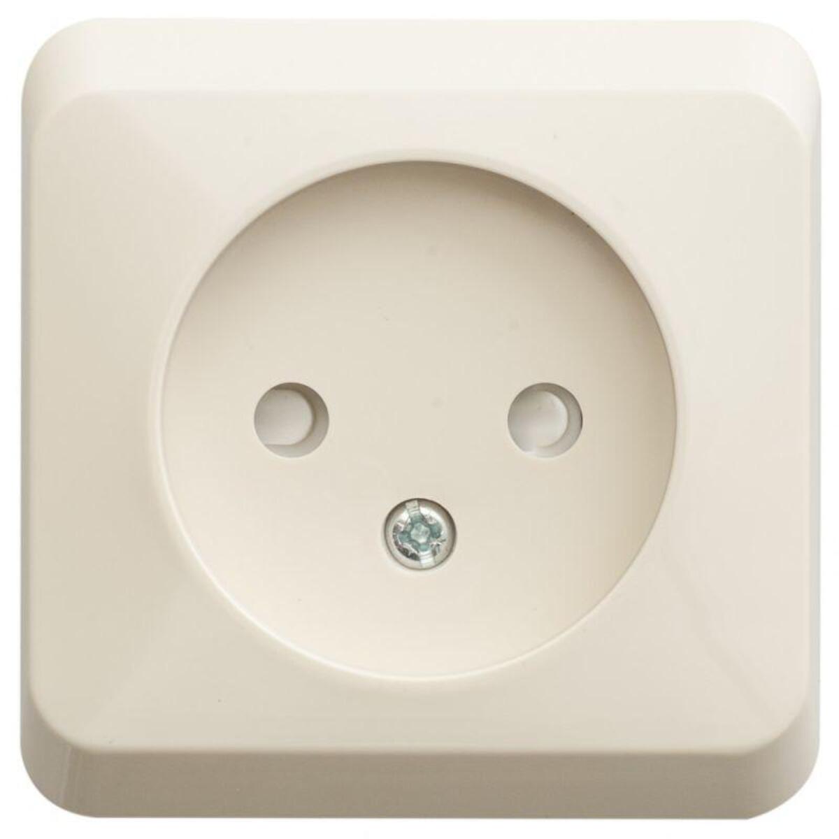 

Розетка одинарная Schneider Electric Этюд 16A 250V без зазем. со шторками кремовая PA16-002K, Кремовый, PA16-002K Этюд