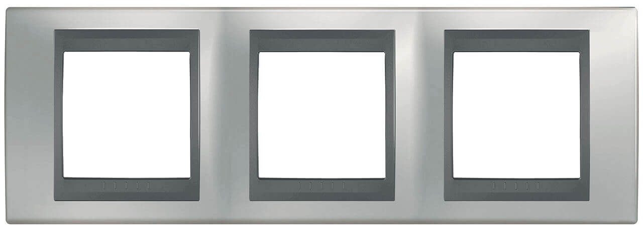 

Рамка Schneider Electric, Хром, MGU66.006.238 Unica Top (Подходит под механизмы Unica Top, Unica Class)