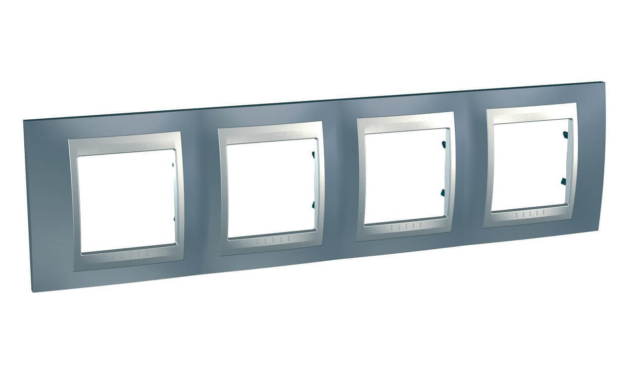 

Рамка Schneider Electric, Серый, MGU66.008.097 Unica Top (Подходит под механизмы Unica Top, Unica Class)