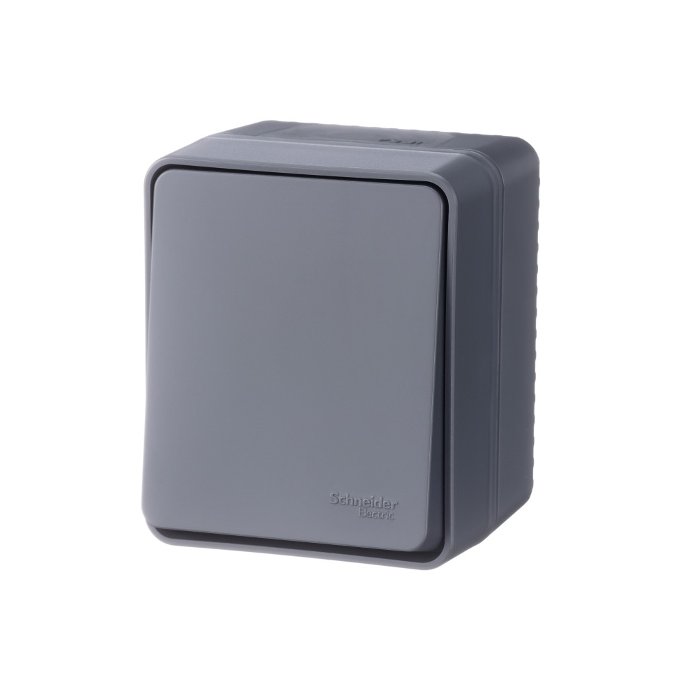 

Переключатель одноклавишный проходной Schneider Electric AtlasDesign 10A 250V антрацит ATN544061, ATN544061 AtlasDesign